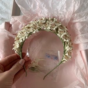 Lena Rom Orange Blossom Bridal headpiece